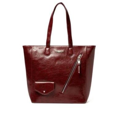 Imagem de Bolsa Ellus Tote Perfecto Feminina Bordô-Feminino