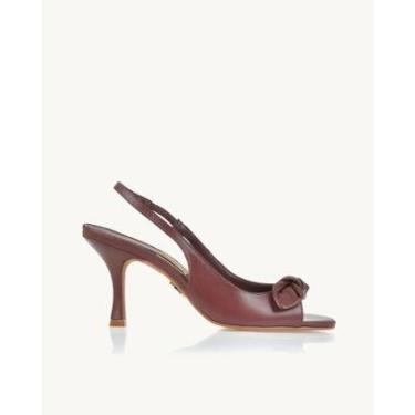 Imagem de Sandália Uza Venice Peep Toe Bordo Coconut - C27DC124A002-Feminino