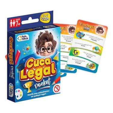 Imagem de Jogo De Cartas Infantil Perguntas Cuca Legal Pais E Filhos - Pais & Fi