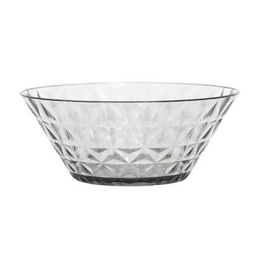 Imagem de Bowl Cristal 3 Litros Plasvale Cinza