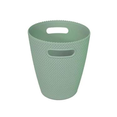 Imagem de Balde/Lixeira Plástica  Verde - Quanhe