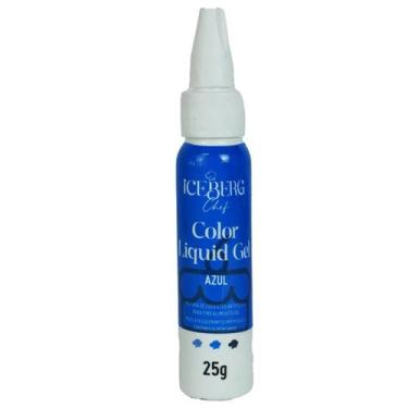Imagem de Corante Liquid Gel Azul 25g Iceberg