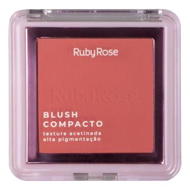 Imagem de Blush Compacto Ruby Rose BL40 - RubyRose