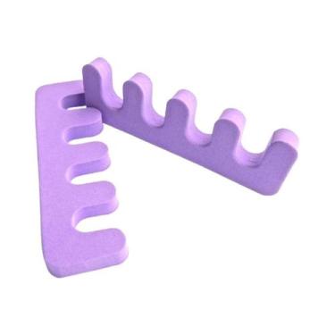Imagem de Separador de Dedos Pedicure 12 Pares E.V.A.- Evamax, Purple