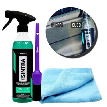 Imagem de Kit Sintra Fast Vonixx 500ml + Pano Microfibra + Pincel Zacs - APC mul
