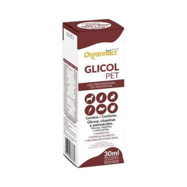 Imagem de Suplemento Glicol Pet Líquido 30ml Vitamínico Organnact - Pet organnac