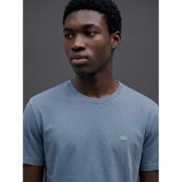 Imagem de Camiseta Manga Curta Calvin Klein JeansLogo Ckj Pigmento-Masculino