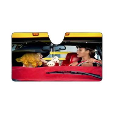 Imagem de Protetor Solar Divertido Para Carro Com Proteção UV, Capa Para Para-br