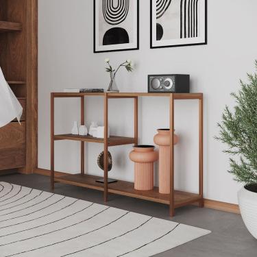 Imagem de Aparador Console Industrial Artesania 120cm para Sala Home Hall Entrada e Decoração - C...