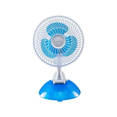 Imagem de Mini Ventilador Ventisol 20cm 110v ou 220v Mesa Parede Clips Preto Sil