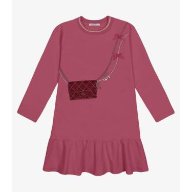 Imagem de Vestido Manga Longa Trick Nick Vermelho, 6, Vermelho