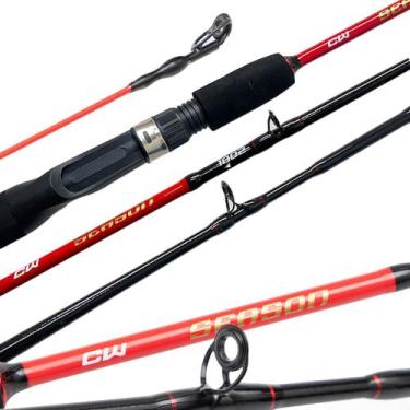 Imagem de Vara de Pesca Leve CW Season 2 Partes 612lbs Alta Durabilidade e Flexi