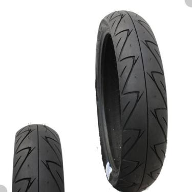 Imagem de Pneu Aro 17 110 70 Novo Moto Honda CBR 500R Kawasaki Yamaha YZFR3 Ninj