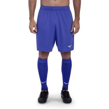 Imagem de Shorts de Futebol Masculino Mizuno I, Azul, P