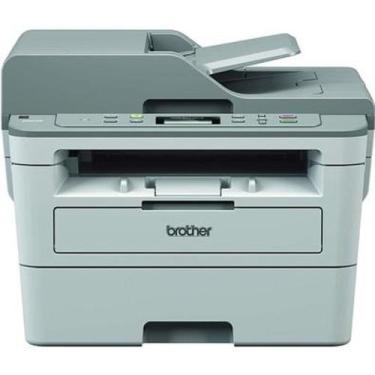 Imagem de Impressora Multifuncional Brother Laser, Mono Wi-Fi, 110v, Branco - DC