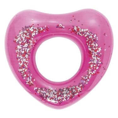 Imagem de Boia de Piscina com Glitter Fusion Swim Ring 91cm Bestway, Rosa