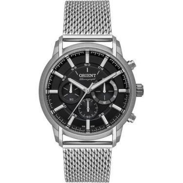 Imagem de Relógio Analógico Masculino Orient MBSSC210 G1SX, Cinza