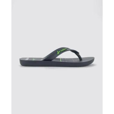 Imagem de Chinelo rider grendene feel urban infantil menino 12342, Grafite, Verd