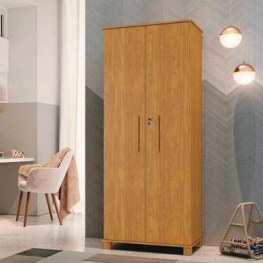 Imagem de Armário Multiuso 2 portas com chave DALLAS CINAMOMO - FENIX