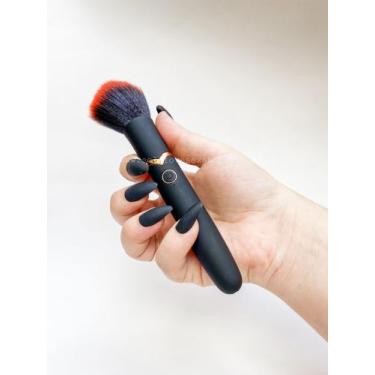 Imagem de Blush Vibrador em Formato de Pincel - Bullet - Self Love Sexshop