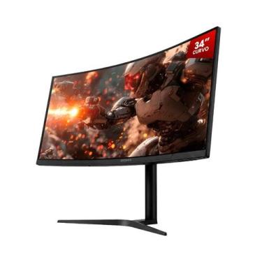 Imagem de Monitor Gamer Pcyes Z-Max Z34C 34 Curvo Wqhd 165Hz 1Ms Hdmi/Dp/Has Spe