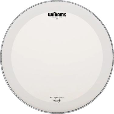 Imagem de Pele de Bateria 14 Polegadas para Tom Ou Caixa W1SC com Anel Interno Transparente Evan Williams