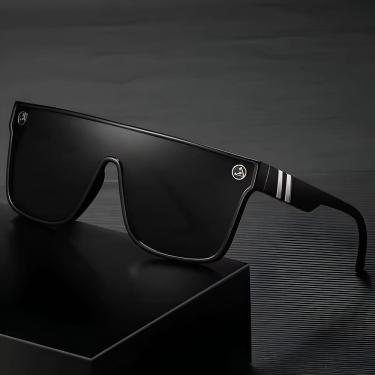 Imagem de Óculos Masculino Oversized Quisviker Armação Esportiva Com Proteção UV400