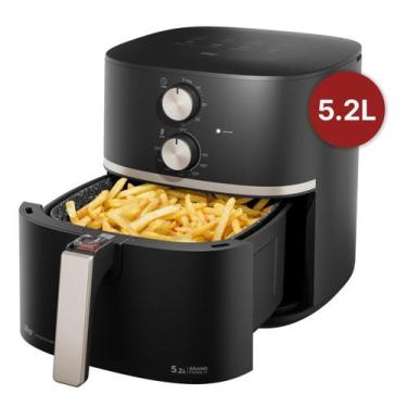 Imagem de Fritadeira Elétrica WAP Grand Family 5,2 Litros, Antiaderente e com Av