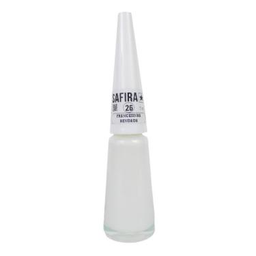 Imagem de Esmalte De Unha 7ml Francesinha Rendada Nº 26 Safira - SAFIRA COSMÈTIC