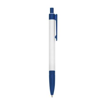 Imagem de Kit com 50 Canetas Plásticas Slim Esferográficas  Tinta Azul - GPJ Com