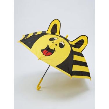 Imagem de Guarda-chuva Infantil Bichinhos Automatico Apito AMARELO - Voyagem