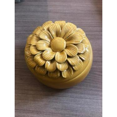 Imagem de Porta Joias Ceramica Mostarda - DeA