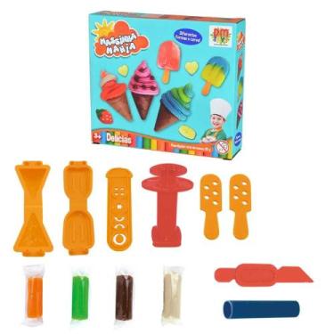 Imagem de Sorvete Massinha Mania Delicias - DM TOYS DMT6625