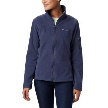 Imagem de Jaqueta Fleece Columbia Feminina Fast Trek II - EL6081, Azul marinho, 