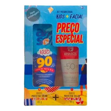 Imagem de Kit Promocional Protetor Facial Fps50 + Protetor Kids Fps90 - Congratu