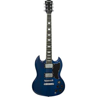 Imagem de Guitarra Elétrica SG de Madeira Maciça Thomaz TEG 340 Azul