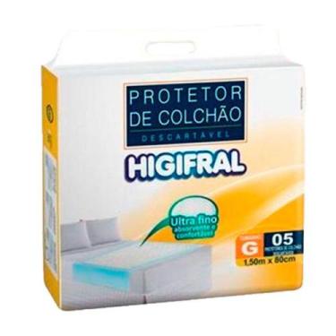Imagem de Protetor De Colchão Higifral G C/5 Unidades