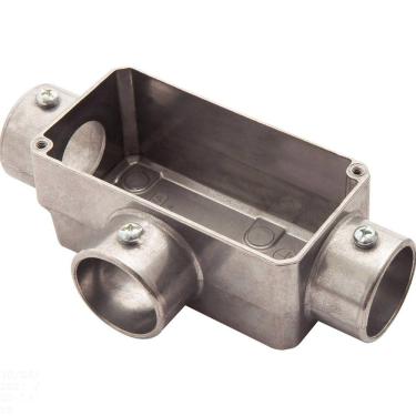 Imagem de Condulete fixo 1" tipo "T" - sem tampa / sem rosca / sem pintura Tramontina