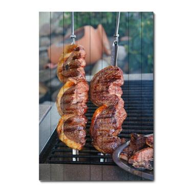 Imagem de Placa Decorativa - Churrasco - Carne - 1036