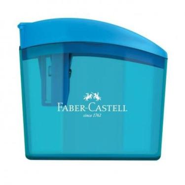 Imagem de Apontador Com Depósito Clickbox Faber-Castell Azul (3559) - Faber Cast