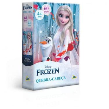 Imagem de Quebra Cabeca 60 Peças Frozen Elsa