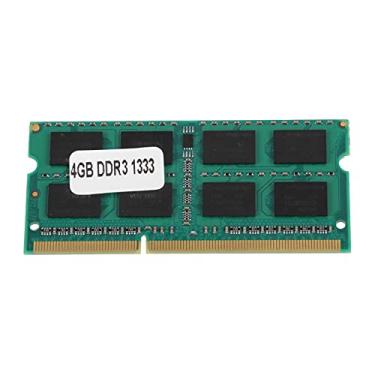 Imagem de Vbestlife Memória RAM de 4 GB DDR3 1333 MHz, DDR3 4 GB PC3-10600 1333 MHz 204 PIN rápida transmissão de dados para
