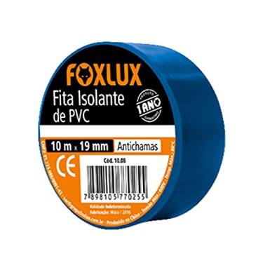 Imagem de Fita Isolante de PVC Foxlux 10mx19mm Azul