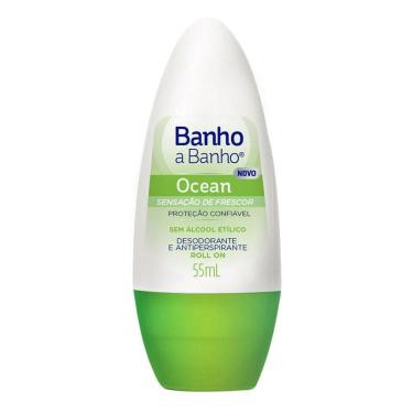 Imagem de Desodorante Banho a Banho Ocean Roll-On Antiperspirante 55ml