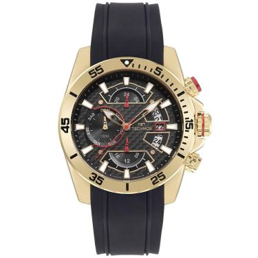 Imagem de Relógio Technos Masculino Ts Carbon Dourado - JP15AA/0P