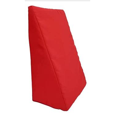 Imagem de Capa Para Almofada Triangular Ortobom 40x40x55cm com ziper em Oxford (VERMELHO)