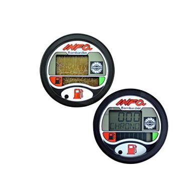 Imagem de Compatível com kit de reparo SEA-DOO para visor central de medição de informações LCD (serve para muitos modelos 1996-05 GTX GSX GTI LRV RX XP/LTD DI RFI, veja o anúncio para ajuste exato do modelo e ano, inclui apenas filme difusor e instruções