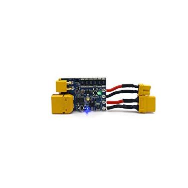 Imagem de VIFLY ShortSaver V2 Smart Smoke Stopper Fusível eletrônico para detectar e evitar curto-circuito e sobrecarga, interruptor de energia para receptor de encadernação XT30 XT60 Disponível Azul