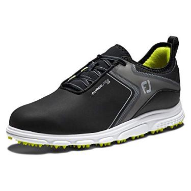 Imagem de FootJoy Tênis de golfe masculino Superlites Xp, Preto/limão, 7.5 Wide