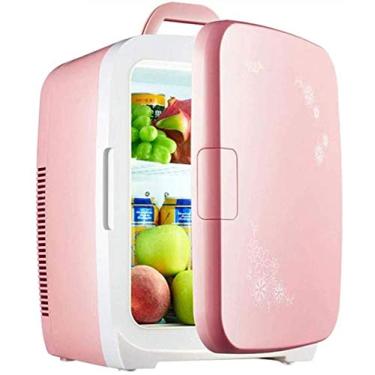 Imagem de Refrigerador de carro Mini refrigerador e aquecedor de geladeira capacidade de 15l compacto portátil e silencioso AC DC compatibilidade de energia atualizado